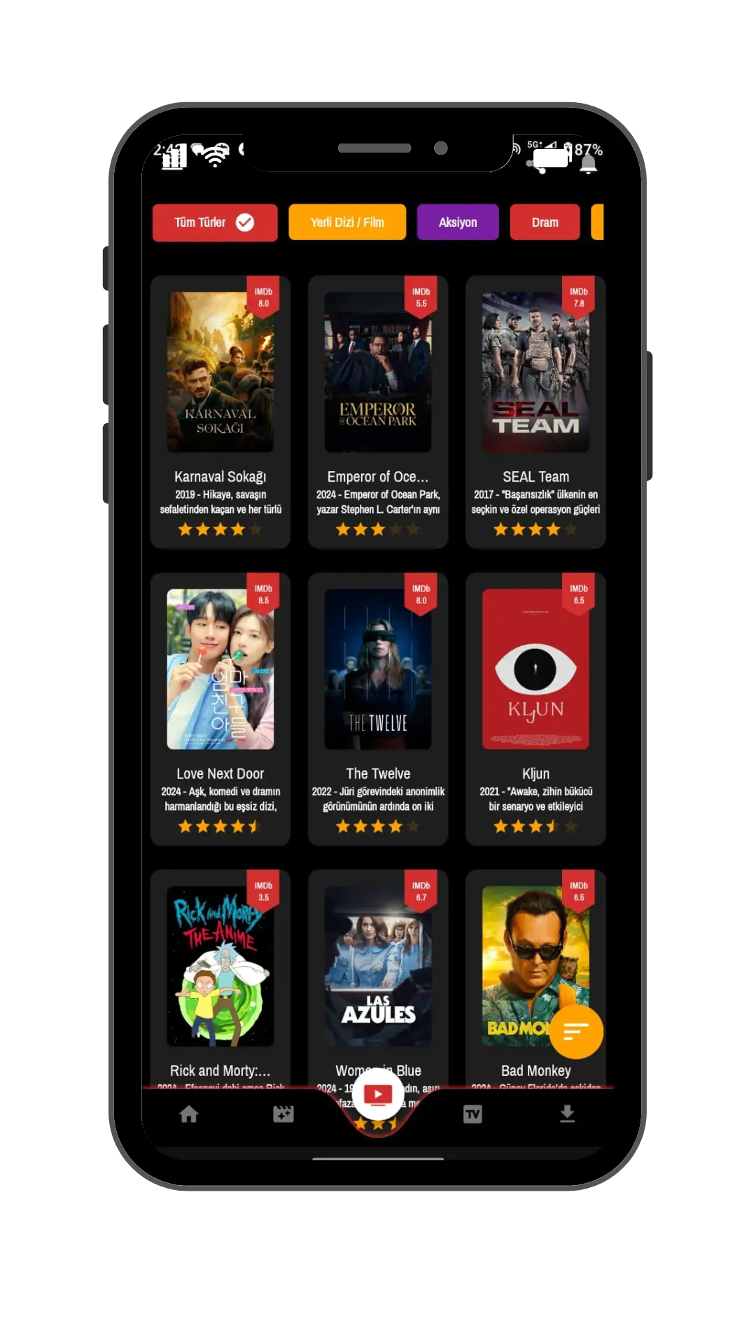 Rec Tv APK İNDİR v17.6 [Resmi] Son 2025 - Rec TV APK